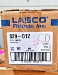 (box Of 10) 1-1/4" Schedule 80 Pvc Coupling Socket Slip, 829-012 Lasco. Fixed Price $12.50.