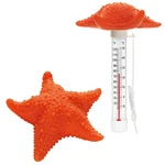 Xy-wq Floating Pool Thermometer, Size Easy Read For Water Large, Orange. Fixed Price $15.66.