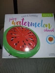 Intex Inflatable Juicy Watermelon Island Pool Float 72" New Sealed. Fixed Price $64.99.