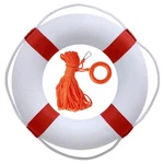Momotata Inch Pool Safety Life Preserver Ring Buoy 20", Red W/98.4FT Rope. Fixed Price $68.99.