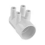 Waterway 672-7170B 2" Socket X Dead End 4 Port Manifold. Fixed Price $16.41.