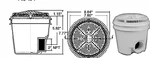Pentair 500115 Main Drain 8 112GPM 2SIDE Port Replacement Mpn. Fixed Price $134.31.