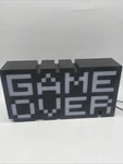 Paladone 8-BIT Pixel Game Over Light Color Changing Led Sign. Fixed Price $16.98.
