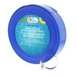 1.5" X 100' Heavy-duty Lay Flat Backwash Hose Perfect For Inground Pools. Fixed Price $48.41.