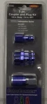 Legacy A72456C 5PC 1/4" Coupler & Plug Kit Type Blue Colorconnex. Fixed Price $8.00.