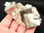 Big! Nice And 100% Natural Pyrite Crystal Cube Cluster Peru 404GR. Fixed Price $59.99.