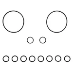 Jandy Never Lube Backwash Valve Replacement O-ring Kit R0552400. Fixed Price $17.19.