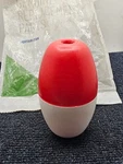 (qty 2) Pentair R181026 Boat 3 X 5 In. Red/white Float Marker Buoy, 1/2" Rope. Fixed Price $14.20.
