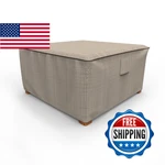 Budge P4A02PM1 English Garden Square Patio Table Cover / Ottoman Heavy. Fixed Price $44.24.