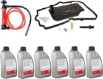 Transmission Service Kit: 6L Red Atf Filter Pump Gasket Pan Bolts For Mercedes. Fixed Price $215.00.