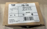 Bwf PB-100 Swimming Pool Brass Junction Box W/ 2 3/4" & 1" Threaded Outlet. Fixed Price $39.95.