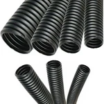 Electriduct 2" Polypropylene Non-slit Wire Loom Corrugated Flexible Conduit 10. Fixed Price $60.08.