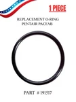 191517 O-ring For Pentair Pacfab Polymeric De Filter Center Pipe / Fda Epdm. Fixed Price $9.50.