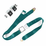 2PT Aqua Airplane Buckle Lap Seat Belts W/ Anchor Plate Hardware Pack Saftboy. Fixed Price $64.75.