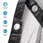 Arctic Armor Above Ground Swimming Pool Winter Cover Leaf Net Oval. Fixed Price $139.90.