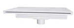 Custom Molded 18IN Waterfall 6IN White Lip Bottom Port 25576-180-000. Fixed Price $258.95.