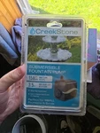 Creek Stone Submersible Pump 63315 For Small Fountains And Ponds. Fixed Price $24.99.
