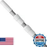12 Ft Pool Pole Telescoping Aluminum 5/4" Diameter With Strong Grip. Fixed Price $64.35.