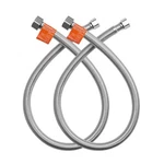 Vevor Faucet Supply Line Connector 24 Length Pcs Braided Stainless Steel. Fixed Price $10.90.