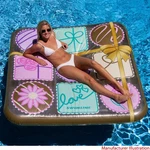 Swimline Boat Pool Island Float 90608 Box Of Chocolates 73 Inch. Fixed Price $40.76.