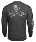 Salt Life Long Sleeve Skull & Pole Graphic Men's Tshirt, Size 3X Or 4X. Fixed Price $29.89.