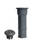 Perma-cast PS-7015-UG Gray Umbrella Socket Complete Assembly For Pool Decks. Fixed Price $29.99.