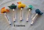 Pool Spa Hot Tub Floating Animal Thermometer F/ C Display With 5 Varieties. Fixed Price $7.49.