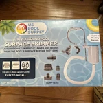 Us Pool Supply WS-230 Above Ground Surface Skimmer W/ Mount Brackets. Fixed Price $24.00.