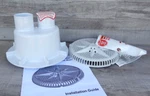 Pentair Starguard Main Drain Complete 8" Dual 2" Bottom Ports White. Fixed Price $68.88.