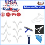 Pool Maintenance Clips 6 Pack For Skimmer, Brush, Vacuum, Telescopic Pole - H.... Fixed Price $11.73.