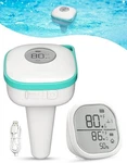 Poolhacker Rechargeable Wireless Floating Thermometer For Pool,hot Tubs,spa. Fixed Price $19.79.