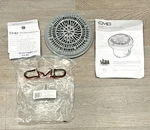 Cmp 25539-001-000 Galaxy Lid & Frame (gray) 7-3/4" Pool Drain. Fixed Price $19.99.