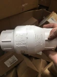 1/2" Flow Control 1520-15 Check Valve Pvc Swing Sxs, Usa Nsn 4820-01-339. Fixed Price $71.67.