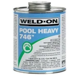 Weld-on Pool Heavy 746 Gray Adhesive 8OZ 13569. Fixed Price $51.00.
