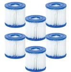 Bestway Coleman Pool Filter 330 Pump Replacement Cartridge 6 Pack 58093. Fixed Price $19.95.