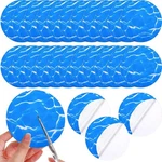 Outus 24 Pcs Vinyl Pool Patch Repair Kit Self Adhesive Liner Light Blue. Fixed Price $21.94.