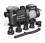 In/above Ground Pool Pump Self Primming High Flow,dark Grey. Fixed Price $291.94.
