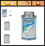 Heavy-duty Pvc Pool Glue Adhesive 8 Oz Gray Weld-on For Strong Bonding. Fixed Price $35.99.