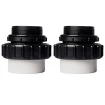 Pack Hi-temp Union Pool Pump 2" Mpt X Slip Pvc For Intelliflo Whisperflo. Fixed Price $18.99.