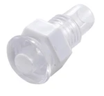 Rising 143000-00023 Mini Pol 1/2"HS 11/16"FD Light Wall Fitting- Clear. Fixed Price $13.84.