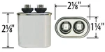 Ao Smith 628316-312 Replacement 7.5 Uf 370 Volt Capacitor Oval 27L566S. Fixed Price $12.35.