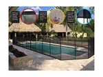 Waterwarden Pool Fence 5 X 12 Movable Child Safety Fencing,. Fixed Price $182.23.