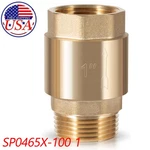 1" Npt One Way Brass Check Valve Female Pipe Thread For Well Pump SP0465X-100. Fixed Price $29.49.