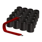 Colorlugs Vinyl Nut Cover Flexible Fit Wheel Cap 17 Mm 25 Black. Fixed Price $37.58.