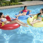Poolmaster 85658 Swimming Water Pop Mesh Inflatable Lounge. Fixed Price $34.99.
