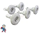 Set Of (5), Universal, Cluster Storm, Jet Internal, Waterway, 2" Face Diameter. Fixed Price $34.99.