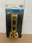 Vintage National Hardware 3/4 Inch Solid Brass Flag Pole Bracket V1907-N225/813. Fixed Price $10.00.
