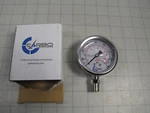 Carbo L25-SSL-160 2.5" Pressure Gauge Psi 1/4" Npt Lower Mount New. Fixed Price $11.43.