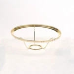 Aladdin Brass Plated 10" Under Burner Ring For Glass Shades. Fixed Price $28.95.