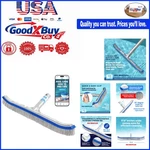 Heavy Duty Nylon Stainless Steel Pool Brush 18-INCH For Inground Tile Wa.... Fixed Price $35.68.